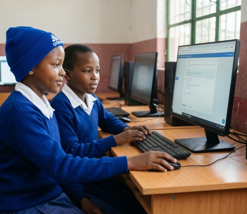 Pupils iLearning Computer Tanzania Pupils iLearning Computer Tanzania